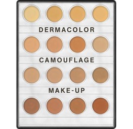 DERMACOLOR palette mini D3 av 16 couleurs