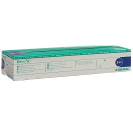 OMNIFIX seringue 3ml luerlock s latex cent 100 pce