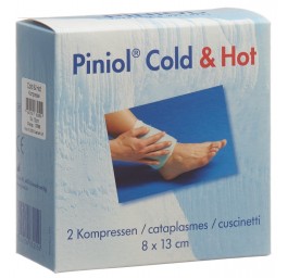 PINIOL compresse cold hot 8cmx13cm 2 pce