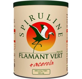 SPIRULINE Flamant Vert+acerola cpr 500 mg 300 pce