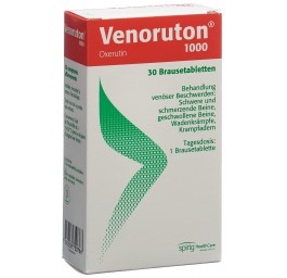 VENORUTON cpr eff 1000 mg bte 30 pce