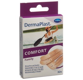 DERMAPLAST Comfort Family strip assortis 32 pce
