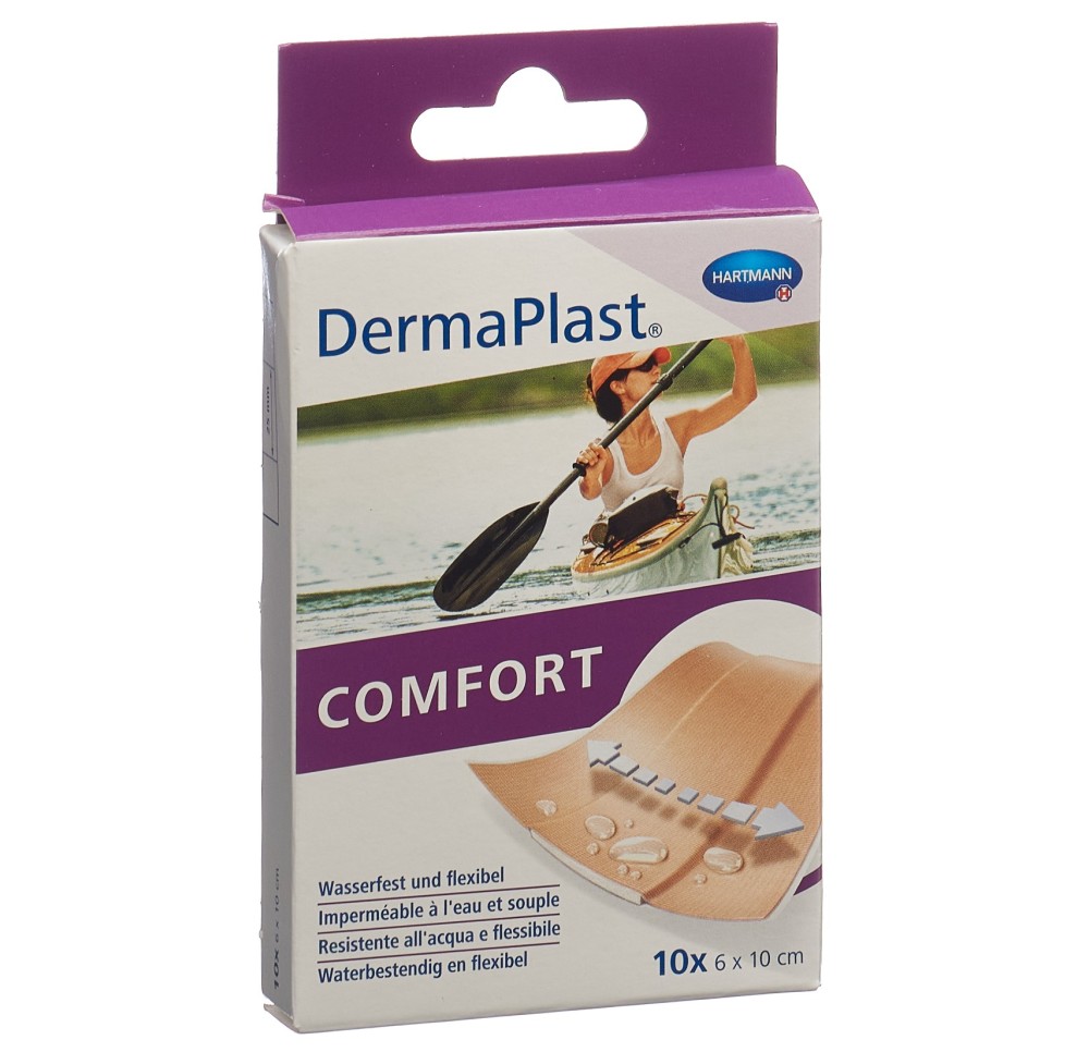 DERMAPLAST Comfort pans rapide 6cmx10cm 10 pce