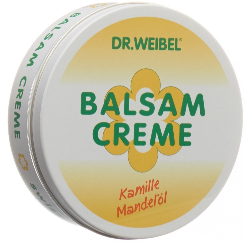 DR. WEIBEL baume crème camomil huile amande 200 ml