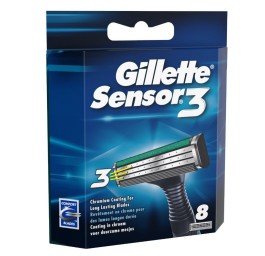 GILLETTE Sensor3 lames disp 8 pce