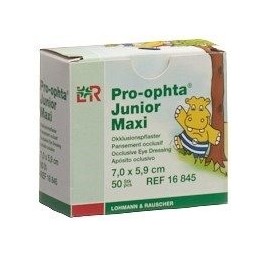 PRO-OPHTA Jun pans occlusif maxi 7.0x5.9cm 100 pce