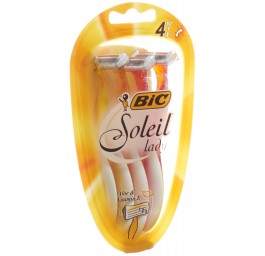 BIC Soleil rasoir 3-lames pour femmes 4 pce