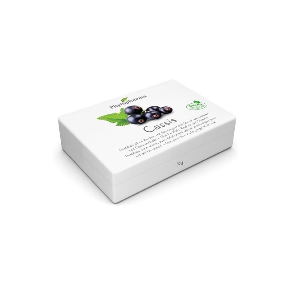 PHYTOPHARMA cassis pastilles 60 g