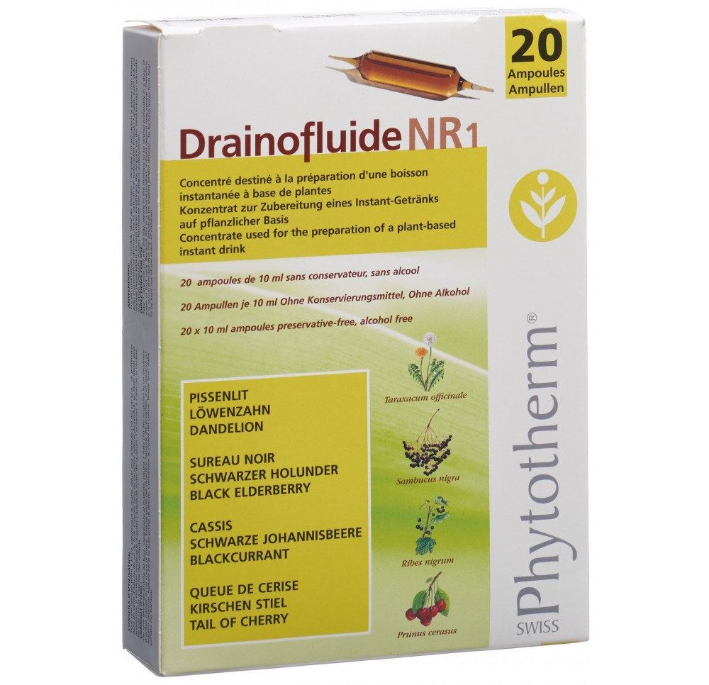 DRAINOFLUIDE NR 1 20 amp buv 10 ml