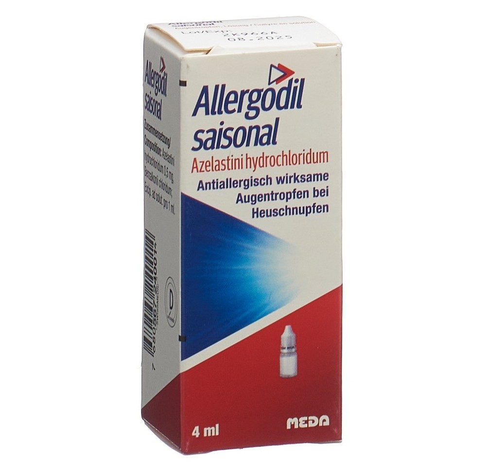 ALLERGODIL saisonal gtt opht fl 4 ml