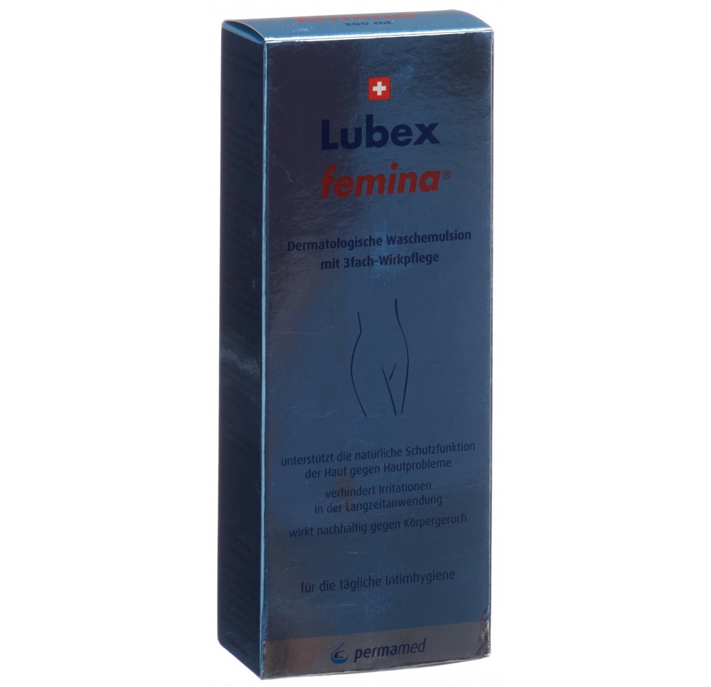 LUBEX FEMINA émulsion nettoyante 200 ml