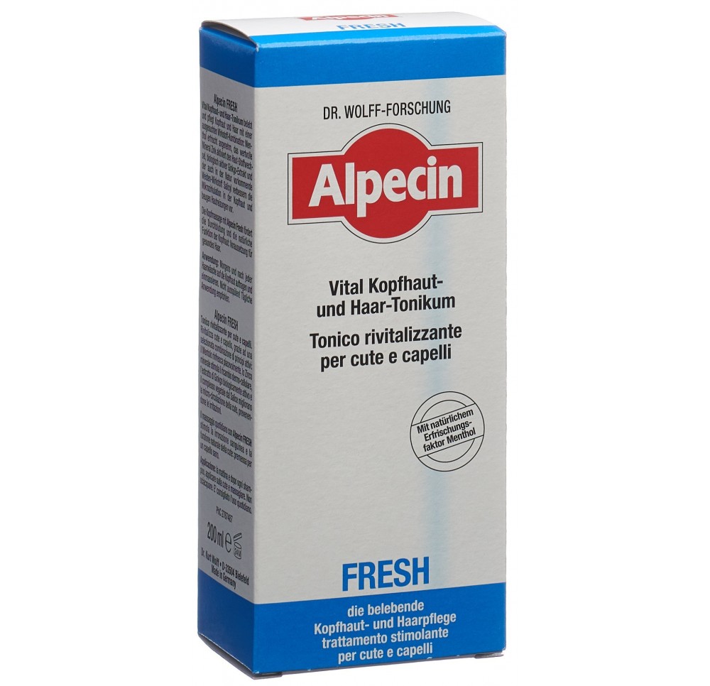 ALPECIN Fresh tonique cheveux vital 200 ml