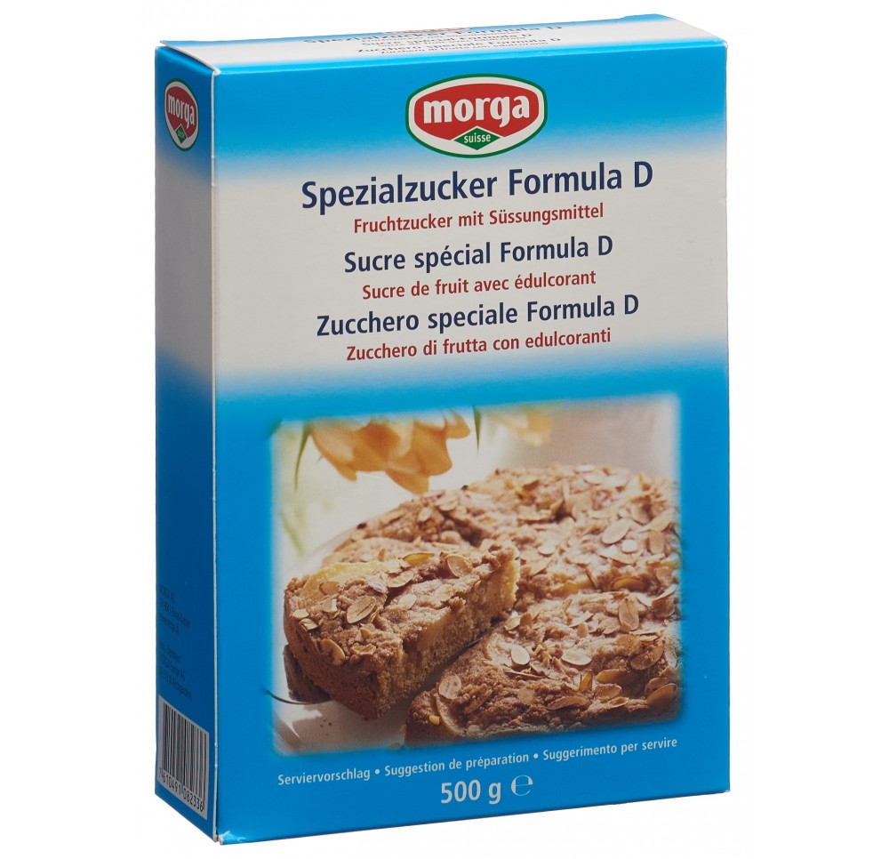 MORGA sucre spécial Formula D 500 g