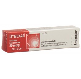 DYNEXAN gel oral tb 10 g