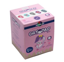 ORTOPAD emplâtre occlu reg girls 4a 50 pce