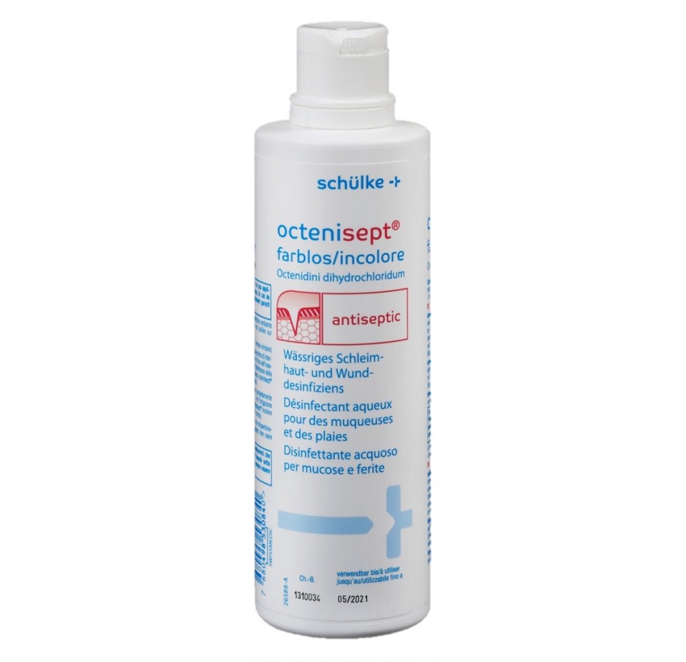 OCTENISEPT sol incolore avec couvercle fl 250 ml