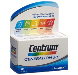 CENTRUM generation 50+ cpr 30 pce