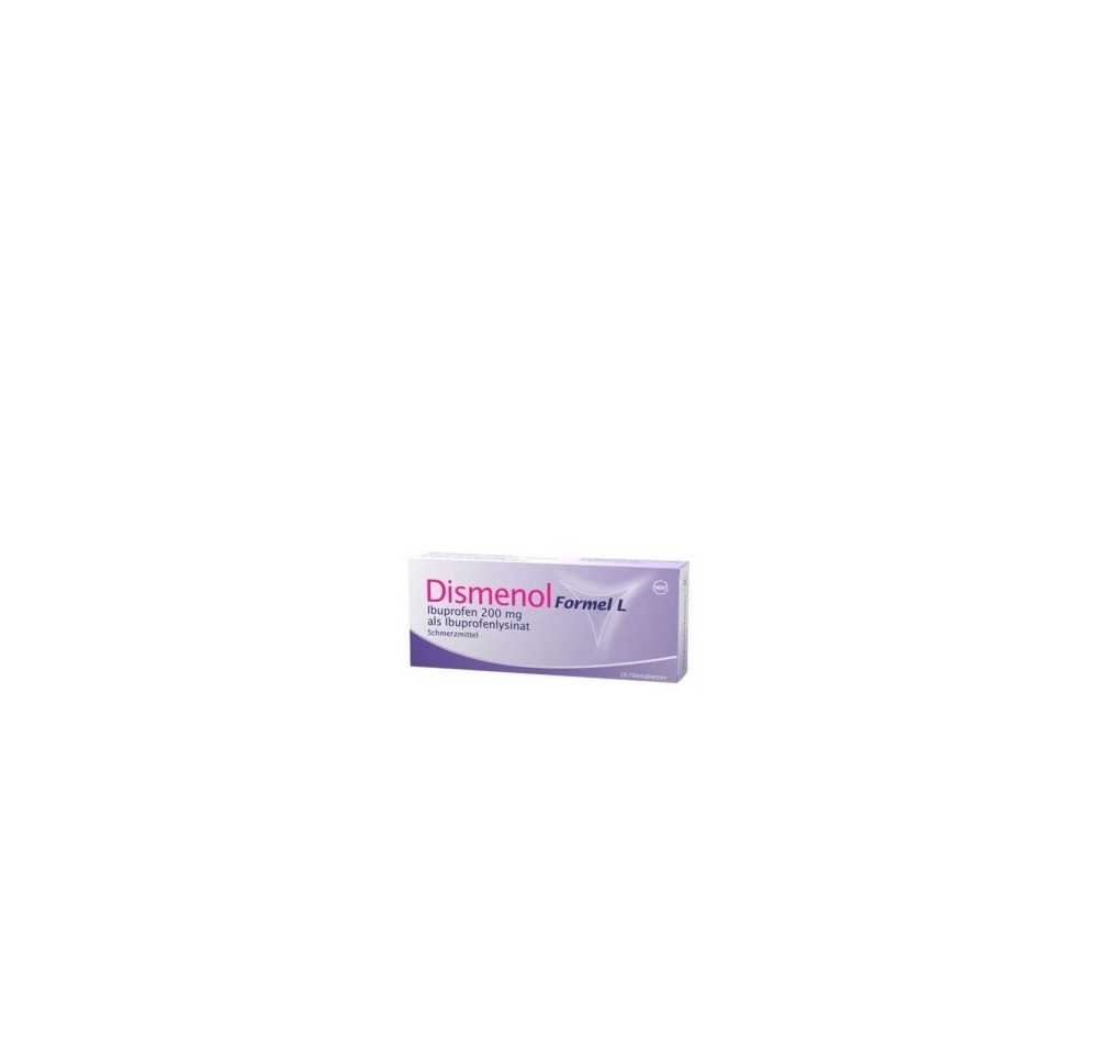 DISMENOL Formule L cpr pell 200 mg 20 pce