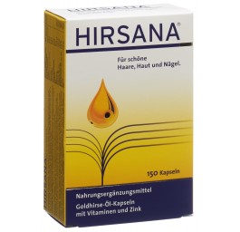 HIRSANA Capsules huile millet doré 150 pce