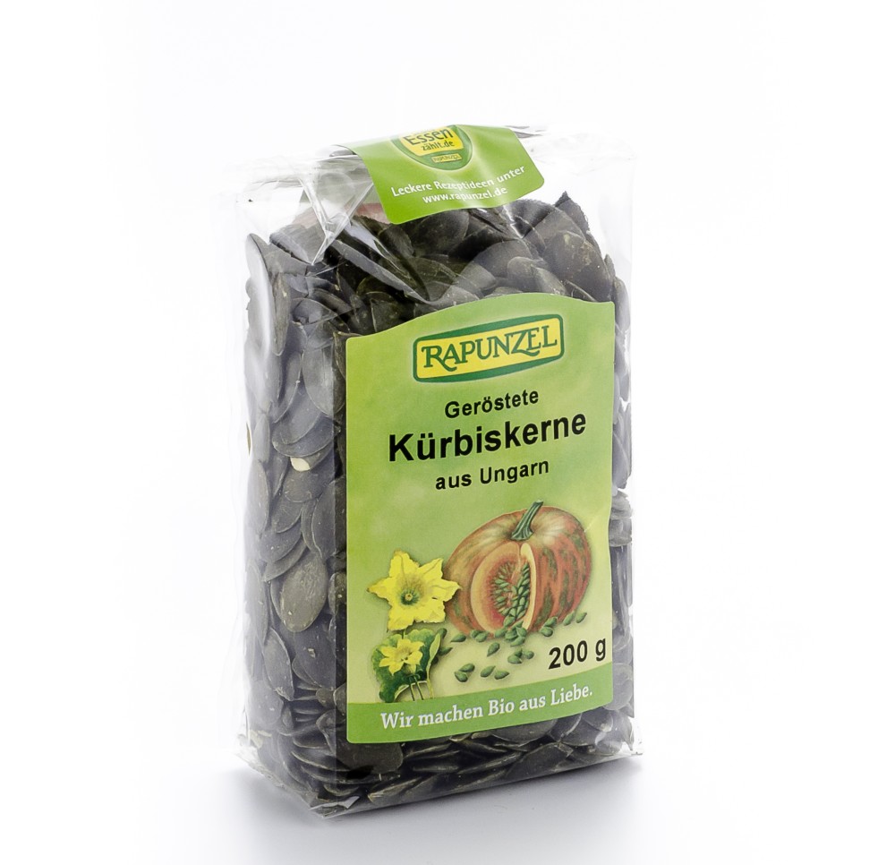 RAPUNZEL graines de courge torréfiées 200 g RAPUNZEL graines de courge torréfiées 200 g