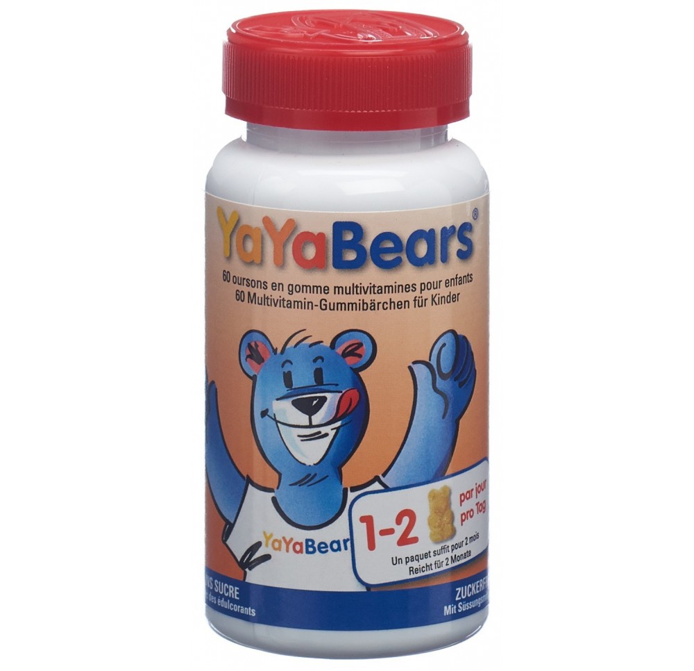 YAYABÄREN ours en gomme multivitamine s suc 60 pce