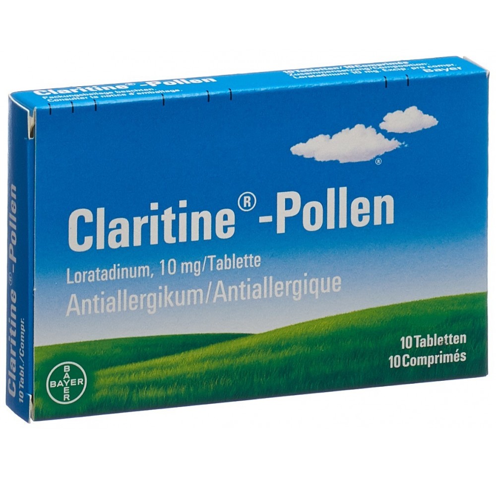 CLARITINE-POLLEN cpr 10 mg 10 pce