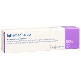 INFLAMAC Lotion émuls 1 % tb 100 g