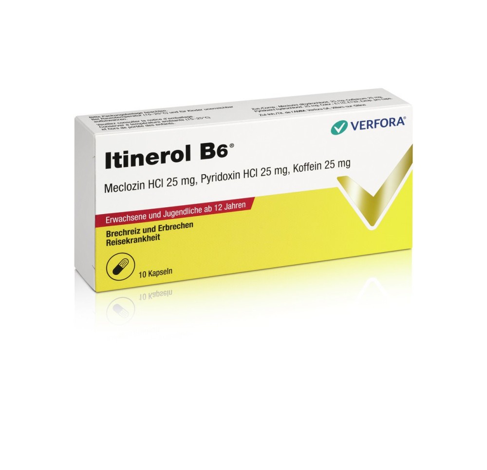 ITINEROL B6 caps 10 pce ITINEROL B6 caps 10 pce