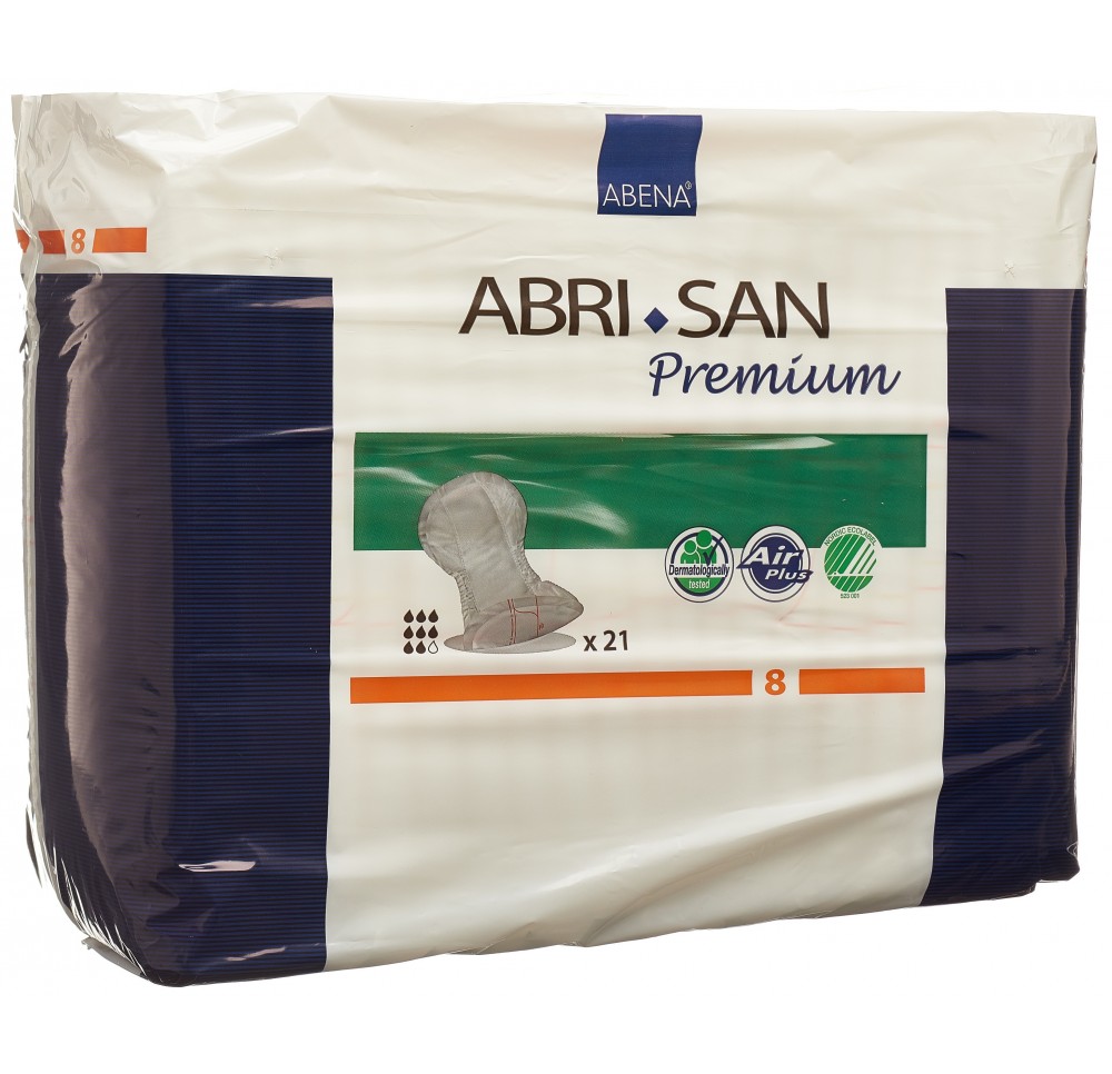 ABRI-SAN Premium Nr8 orange 21 pce