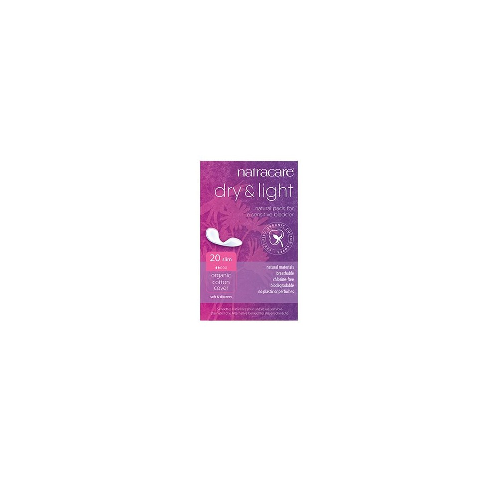 NATRACARE serviettes petite incontinence 20 pce NATRACARE serviettes petite incontinence 20 pce