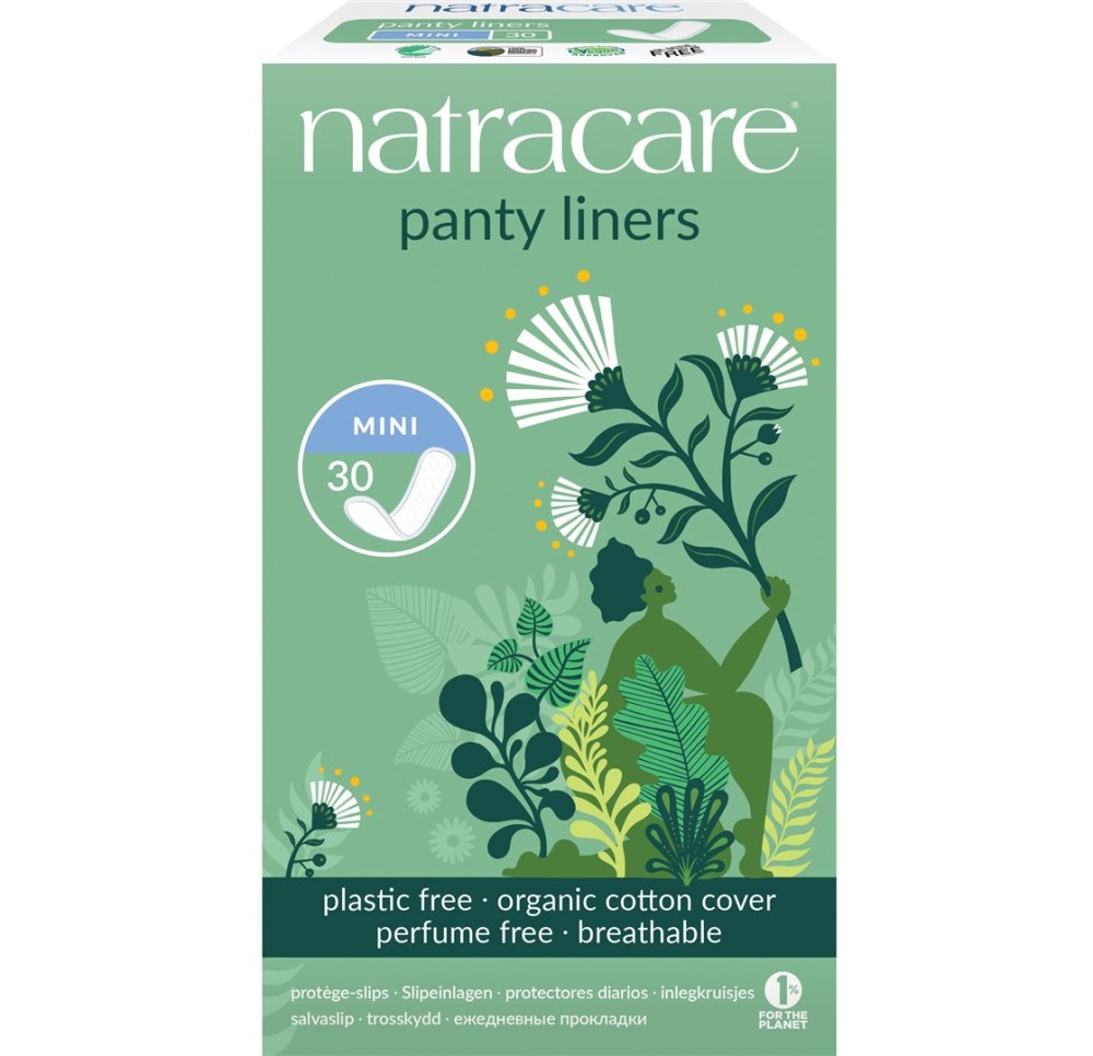 NATRACARE protège-slips naturel mini 30 pce
