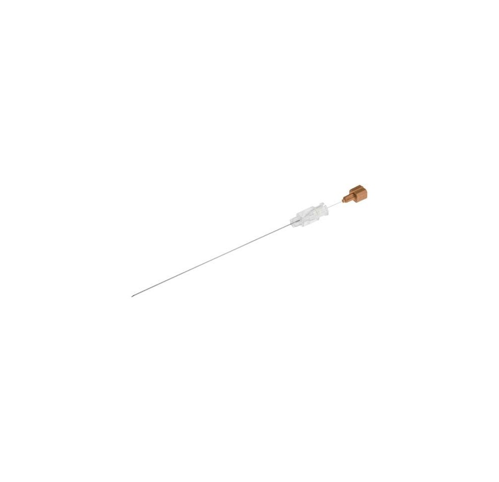 BD YALE SPINAL aiguilles 22G 0.7x76mm noir 25 pce