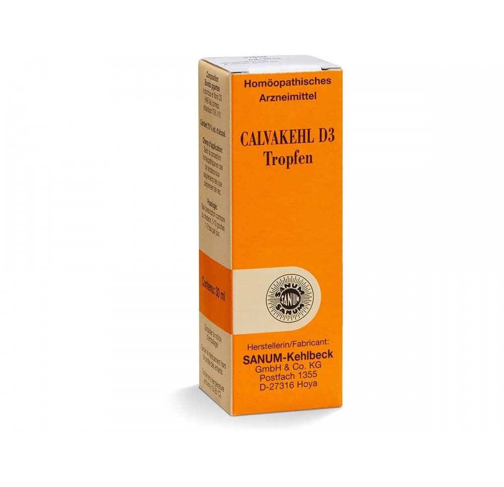 CALVAKEHL gouttes 3 D fl 30 ml