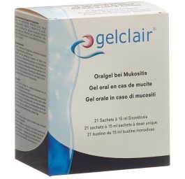 GELCLAIR gel 21 sach 15 ml