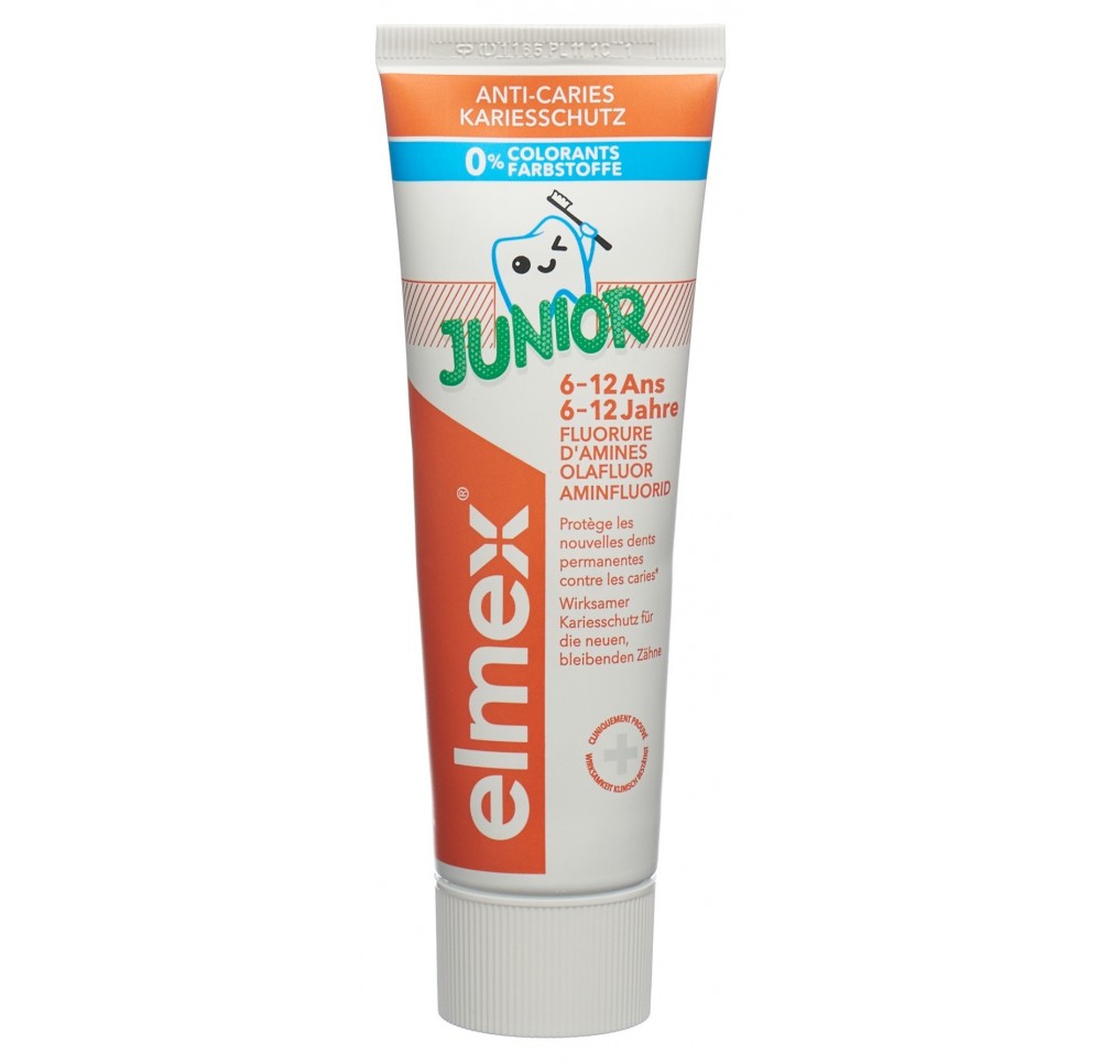 ELMEX JUNIOR dentifrice tb 75 ml