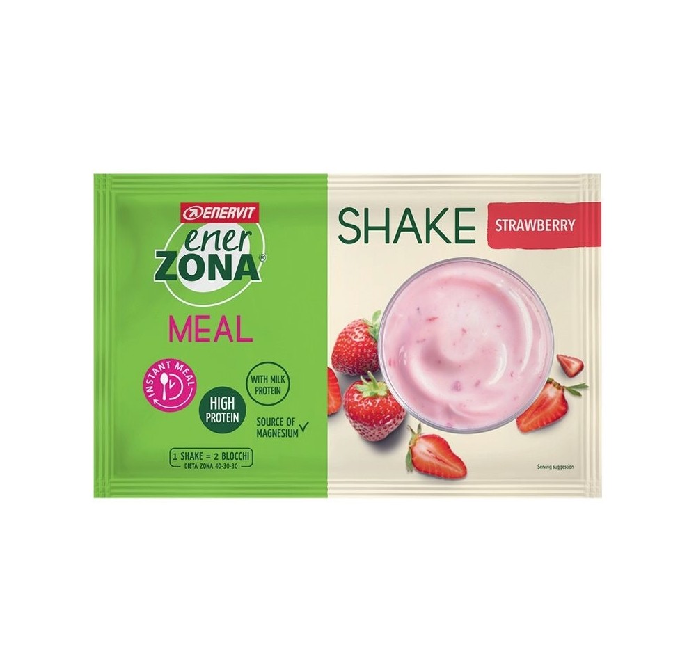 ENERZONA Instant Meal Soya fraise-yogurt 20 x 50 g