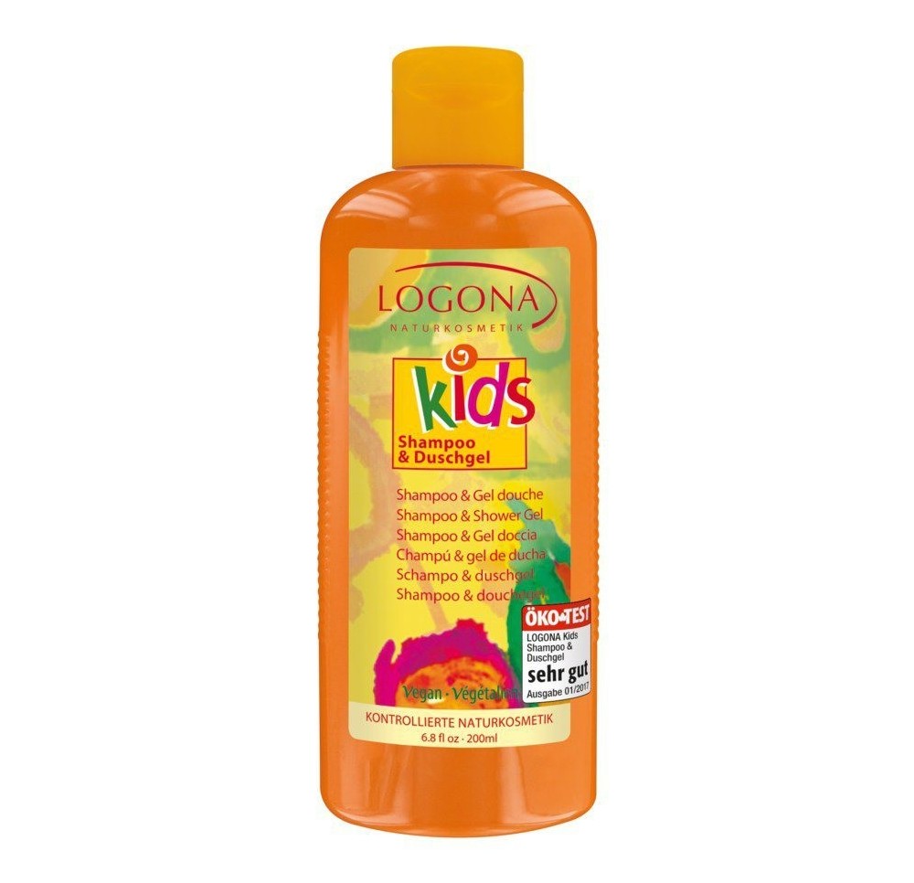 LOGONA Kids shampoo & gel douche fl 200 ml