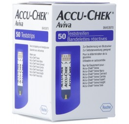 ACCU-CHEK AVIVA bandelettes 50 pce