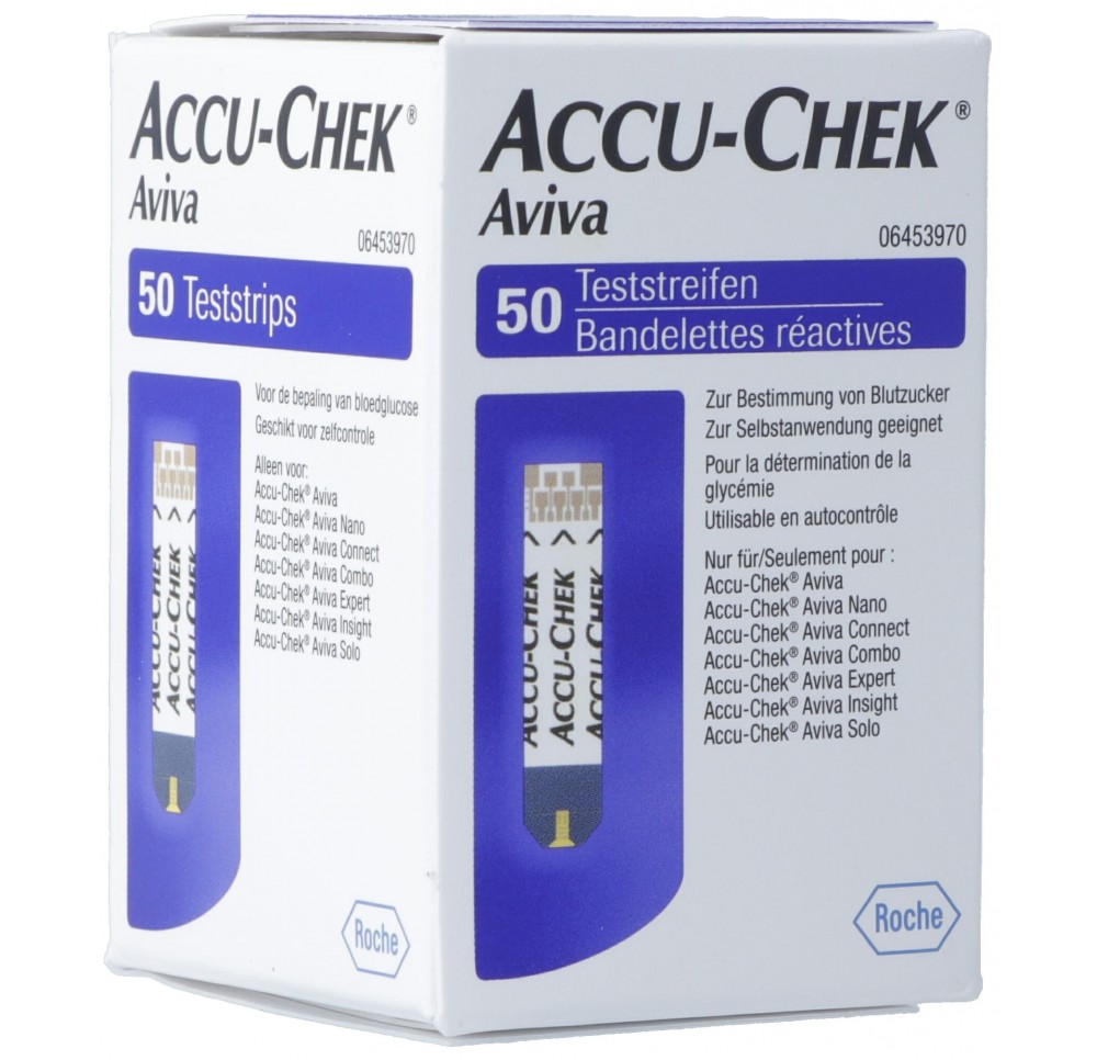 ACCU-CHEK AVIVA bandelettes 50 pce