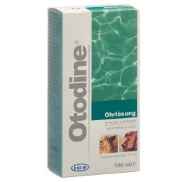 OTODINE sol nettoyante oreille chiens chats 100 ml