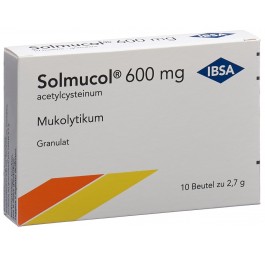 SOLMUCOL gran 600 mg s sucre (D) sach 10 pce