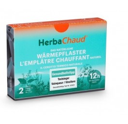 HERBACHAUD emplâtre chauffant 19x7cm 2 pce