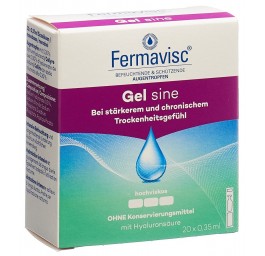 FERMAVISC gel sine gtt opht 20 monodos 0.35 ml