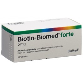 BIOTINE Biomed forte cpr 5 mg 90 pce