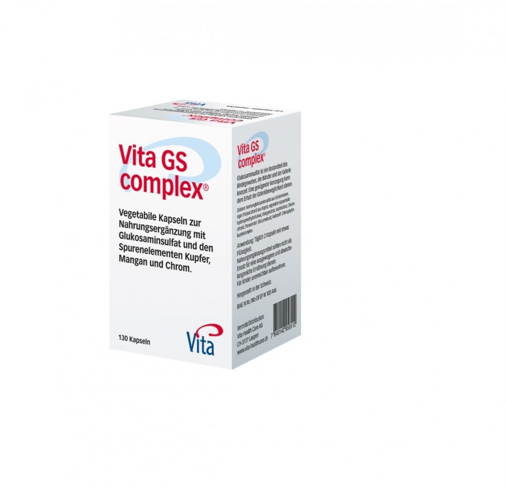 VITA GS COMPLEX sulfate glucosam caps 130 pce