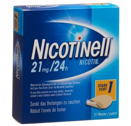 NICOTINELL 1 fort patch mat 21 mg/24h 21 pce