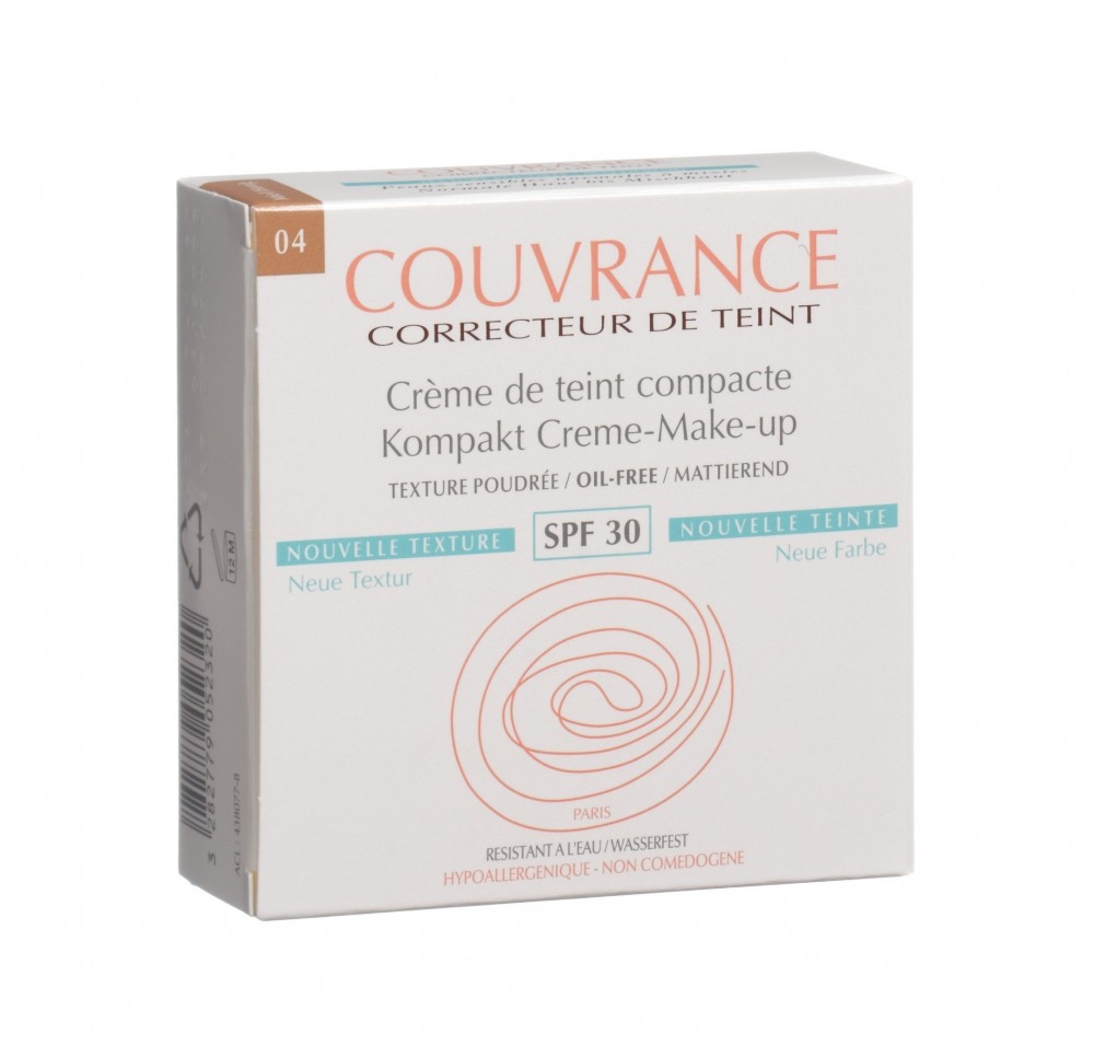 AVENE Couvrance cr teint comp oilfree miel 9.5 g