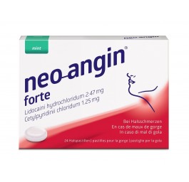 NEO-ANGIN forte pastilles pour la gorge 24 pce