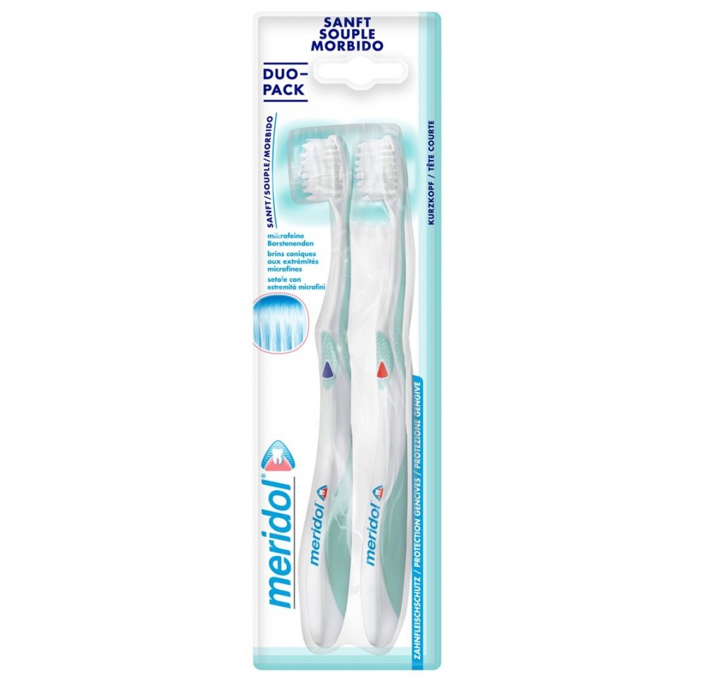 MERIDOL brosse à dents doux duo