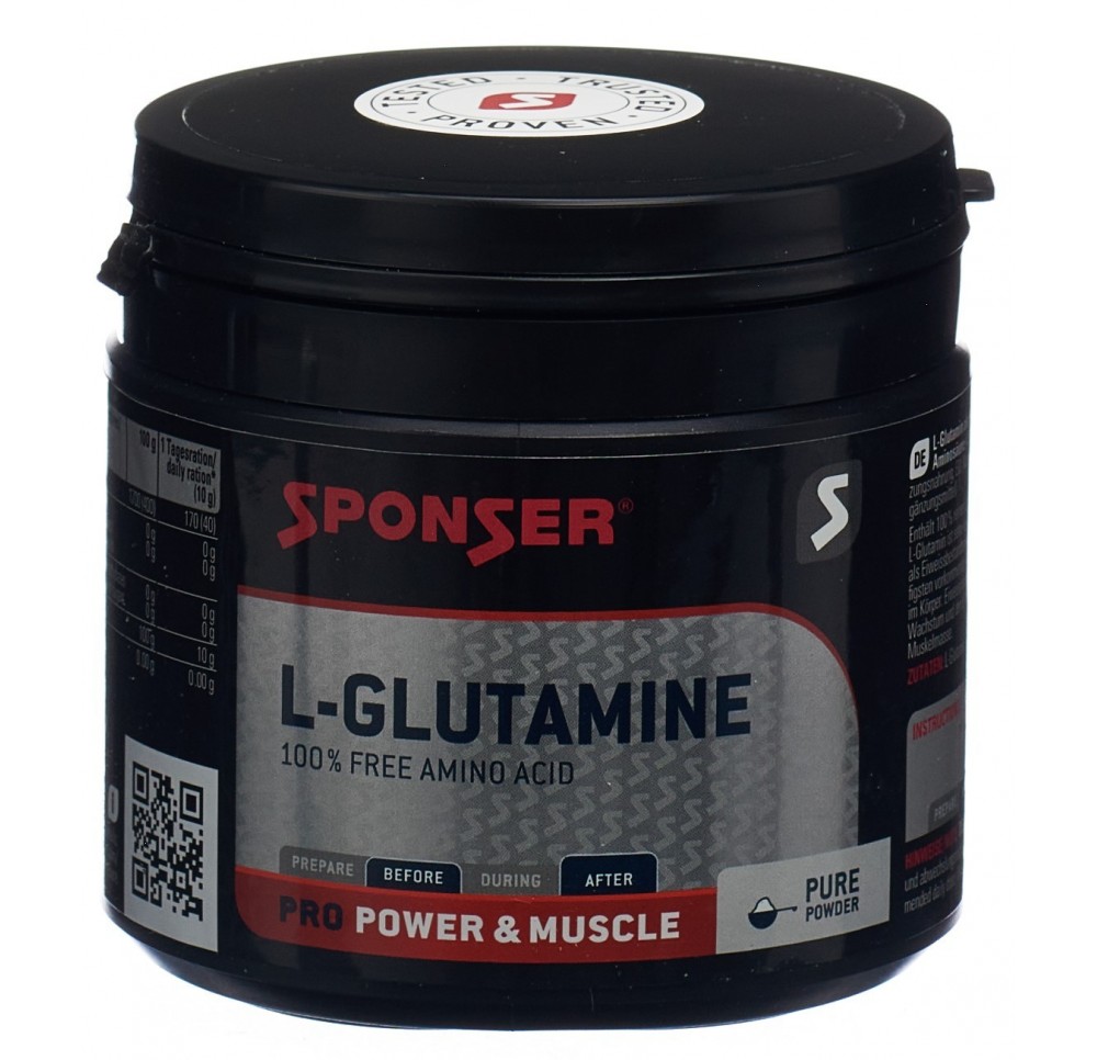 SPONSER L glutamine 100% pure neutre bte 350 g